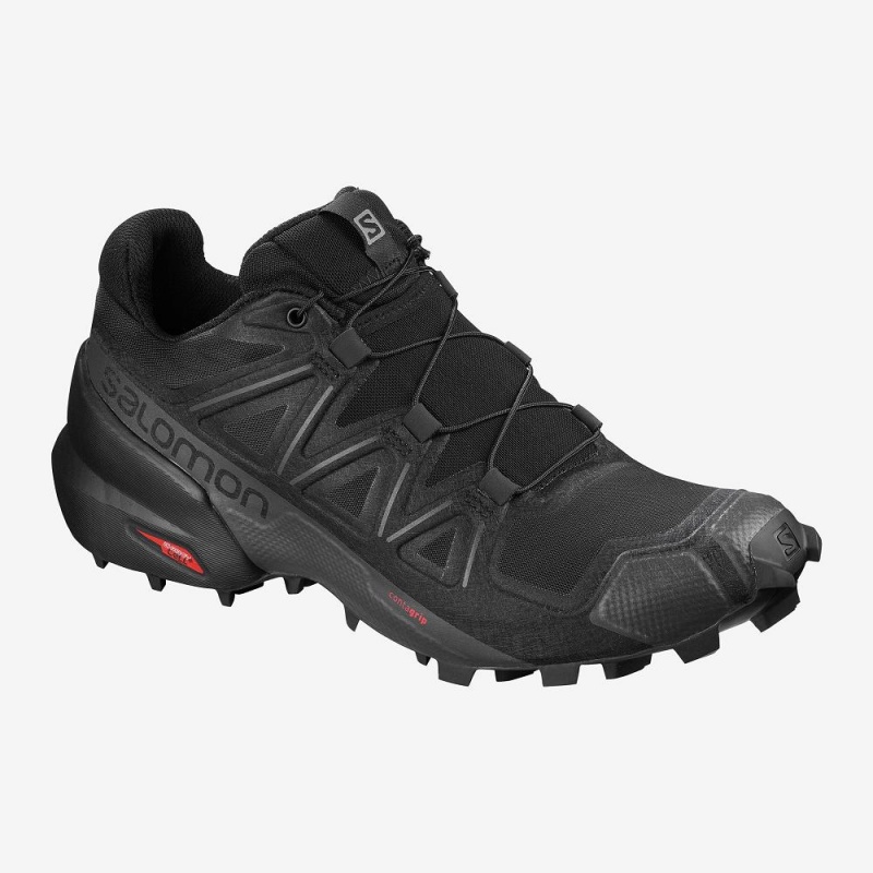 Salomon Speedcross 5 Trailrunning Schuhe Schwarz | 75321-EWLZ