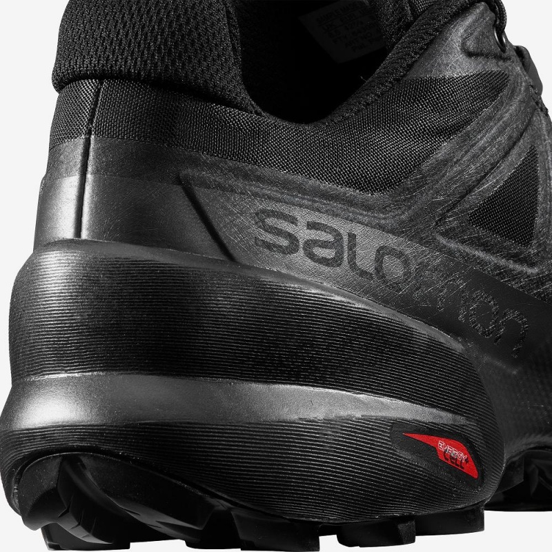 Salomon Speedcross 5 Weite Trailrunning Schuhe Schwarz | 54803-PATM