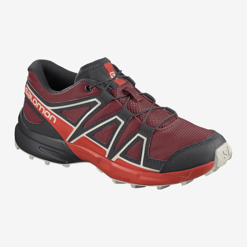 Salomon Speedcross Trailrunning Schuhe Rot | 57049-VQKL