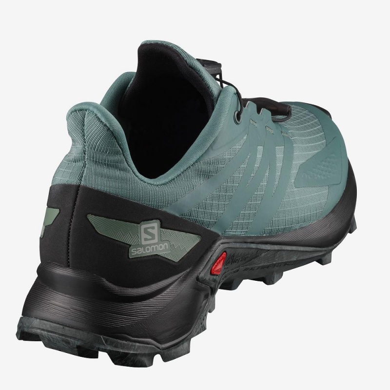 Salomon Supercross Blast W Trailrunning Schuhe Grün | 60572-RGOE