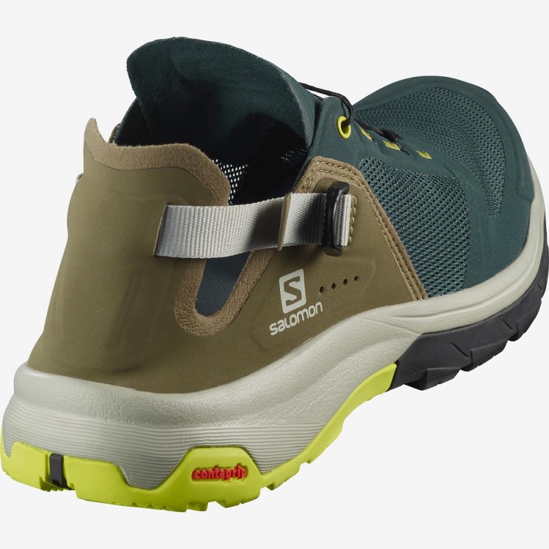 Salomon Tech Amphib 4 Pantoletten Grün | 86120-EPVM