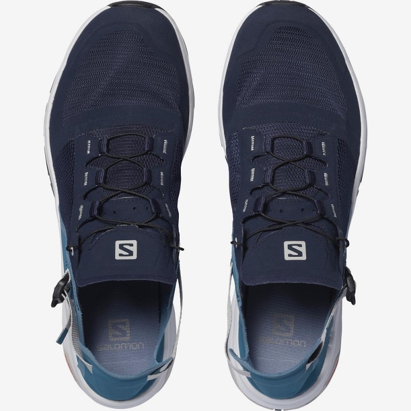 Salomon Tech Amphib 4 Pantoletten Navy | 13827-FVAU