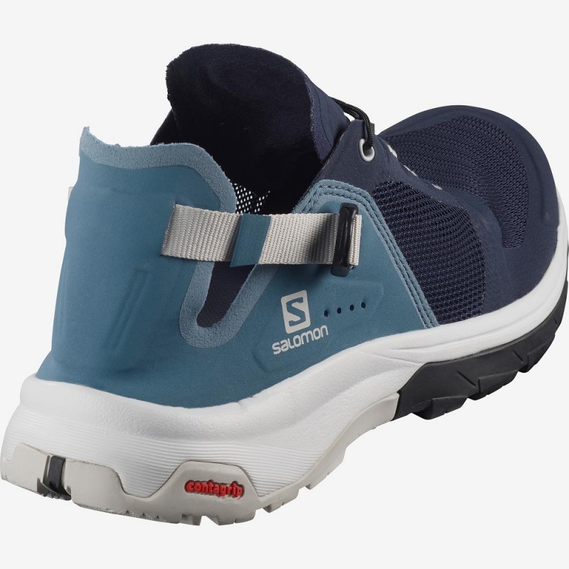 Salomon Tech Amphib 4 Pantoletten Navy | 13827-FVAU