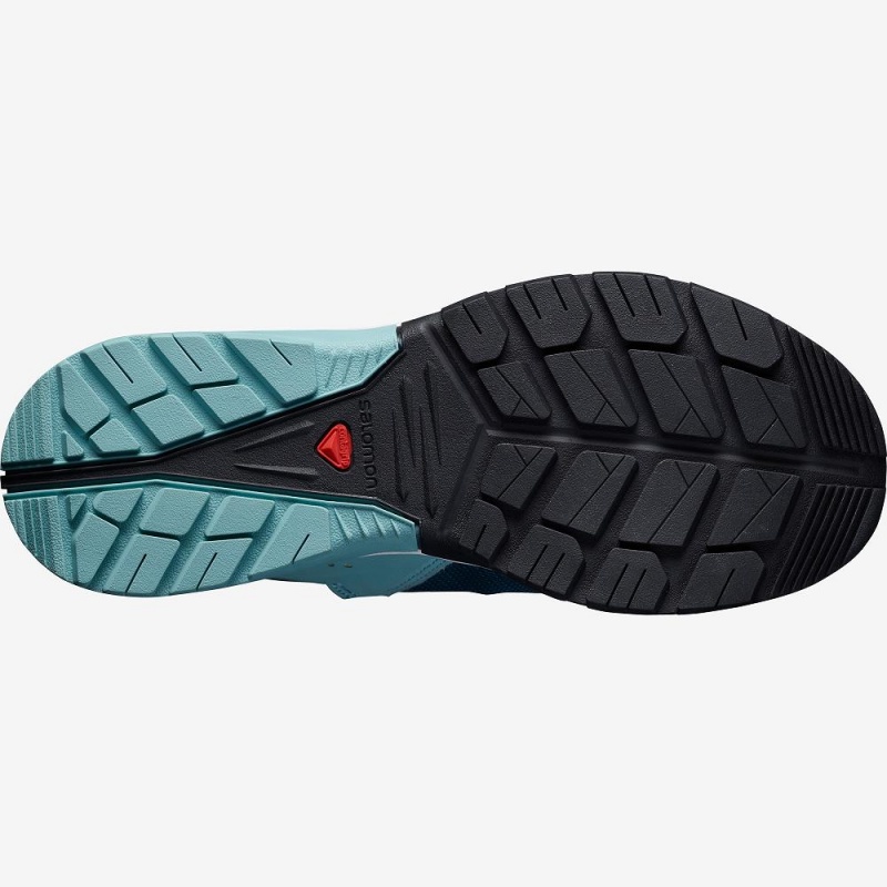 Salomon Tech Amphib 4 W Pantoletten Blau | 43817-QKXU