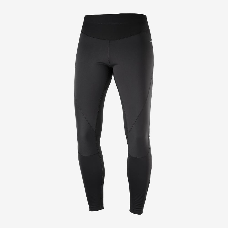 Salomon Trail Runner Ws Tight W Strumpfhose Schwarz | 97186-DKIC