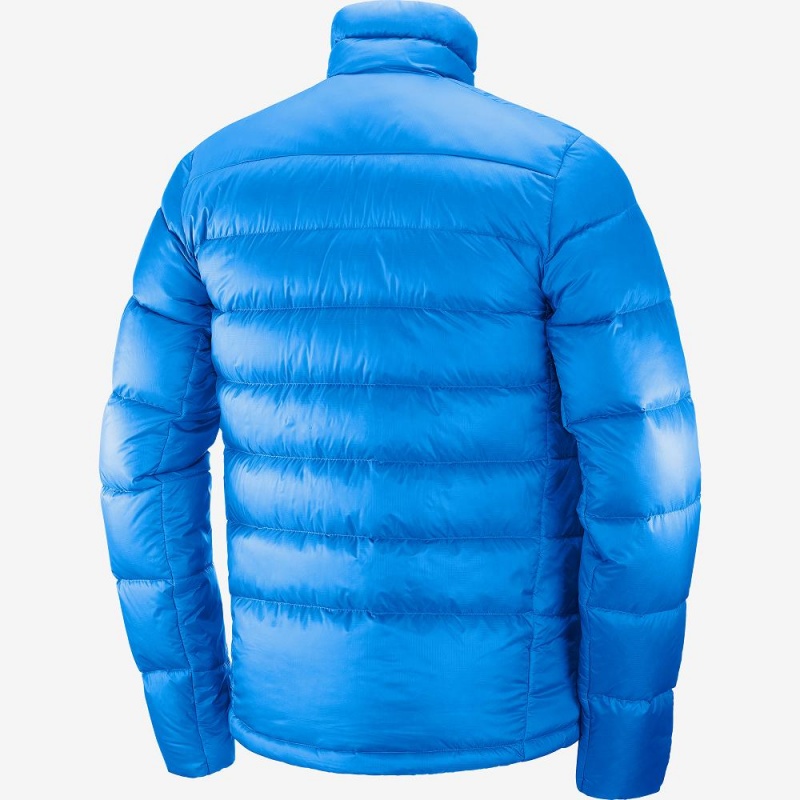 Salomon Transition Down Jacket M Jacke Blau | 34175-KIZO