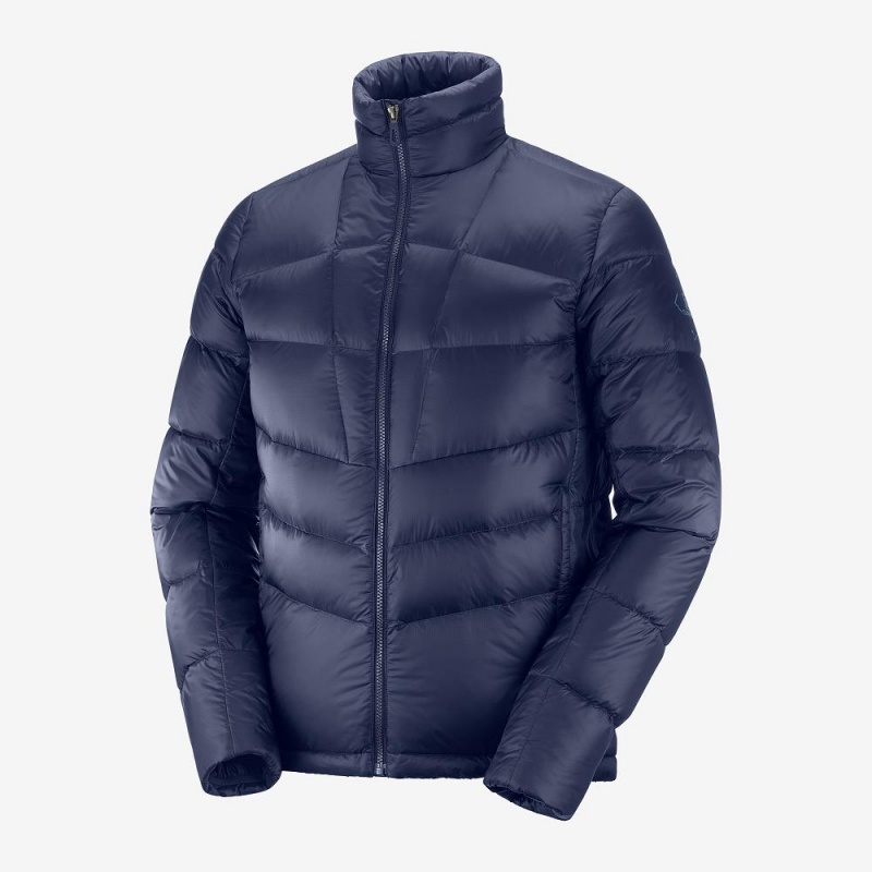 Salomon Transition Down Jacket M Jacke Navy | 90785-QMIY