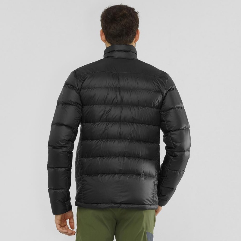 Salomon Transition Down Jacket M Jacke Schwarz | 70145-NMUO