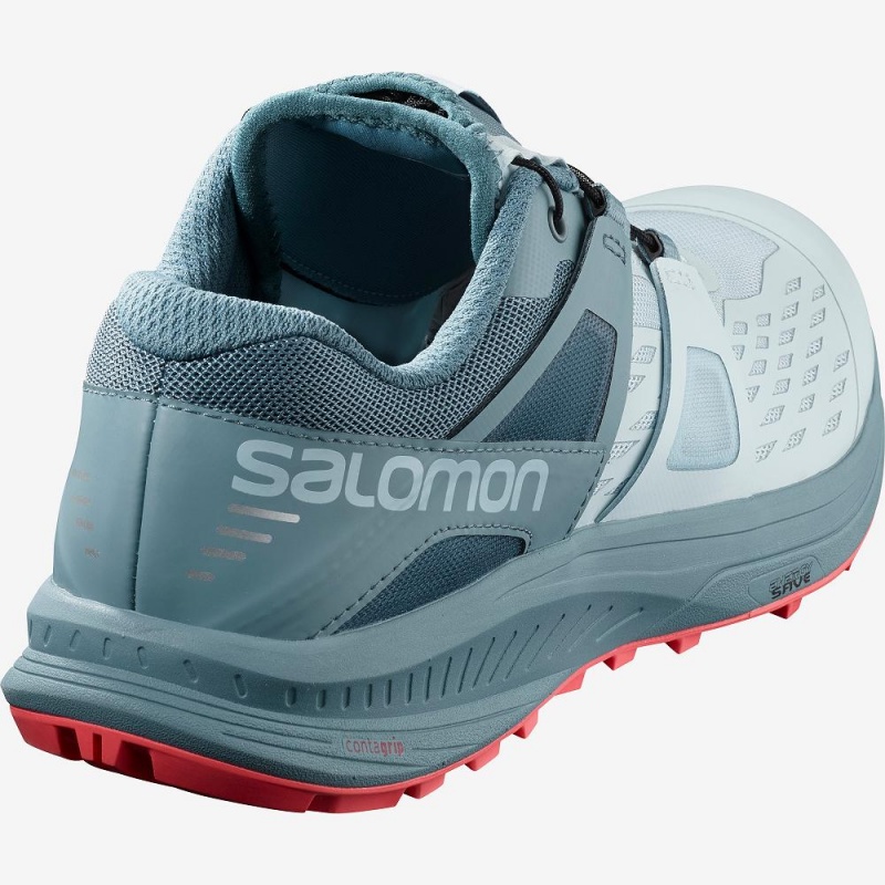 Salomon Ultra W Pro Trailrunning Schuhe Blau | 03276-JBIG