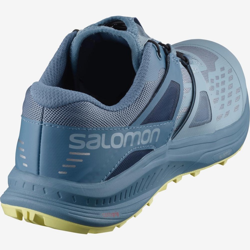 Salomon Ultra W Pro Trailrunning Schuhe Blau | 50641-KBYZ