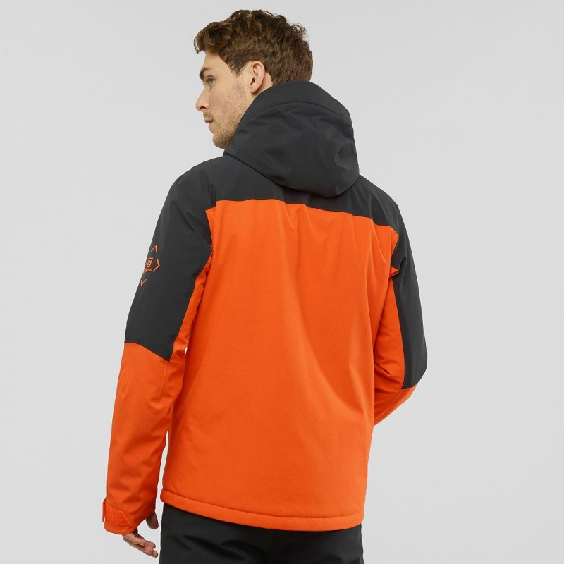 Salomon Untracked Skijacken Orange | 82350-WGLX