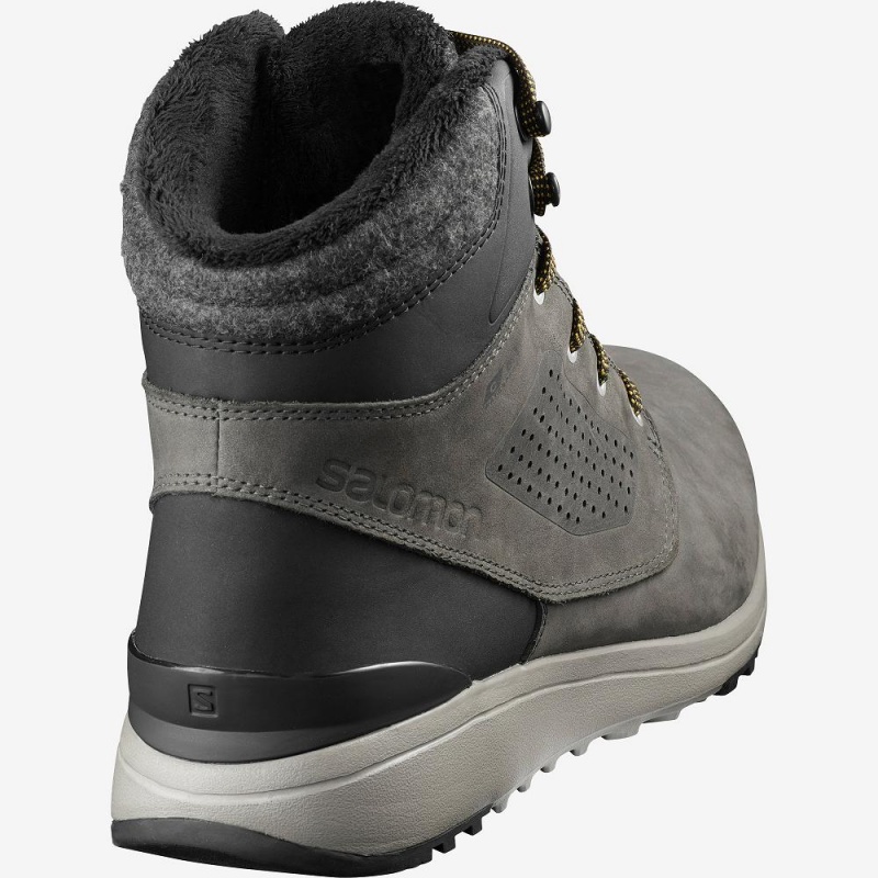 Salomon Utility Winter Climasalomon Wasserdichte Winterstiefel Gray | 59384-ZDOQ