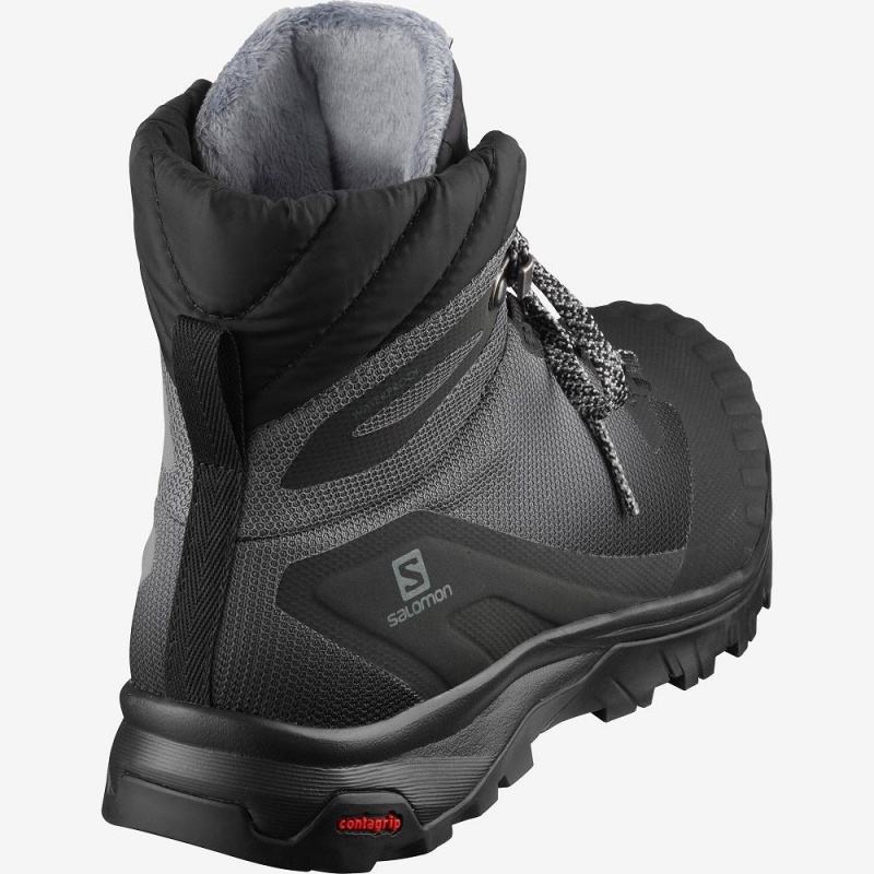 Salomon Vaya Blaze Thinsulate Climasalomon Wasserdichte Winterstiefel Schwarz | 15408-UYXH