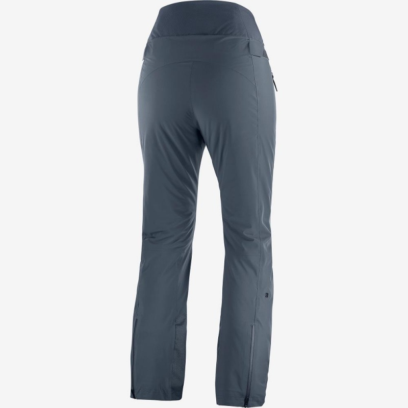 Salomon Warm Ambition W Hose Gray | 40631-OYKQ