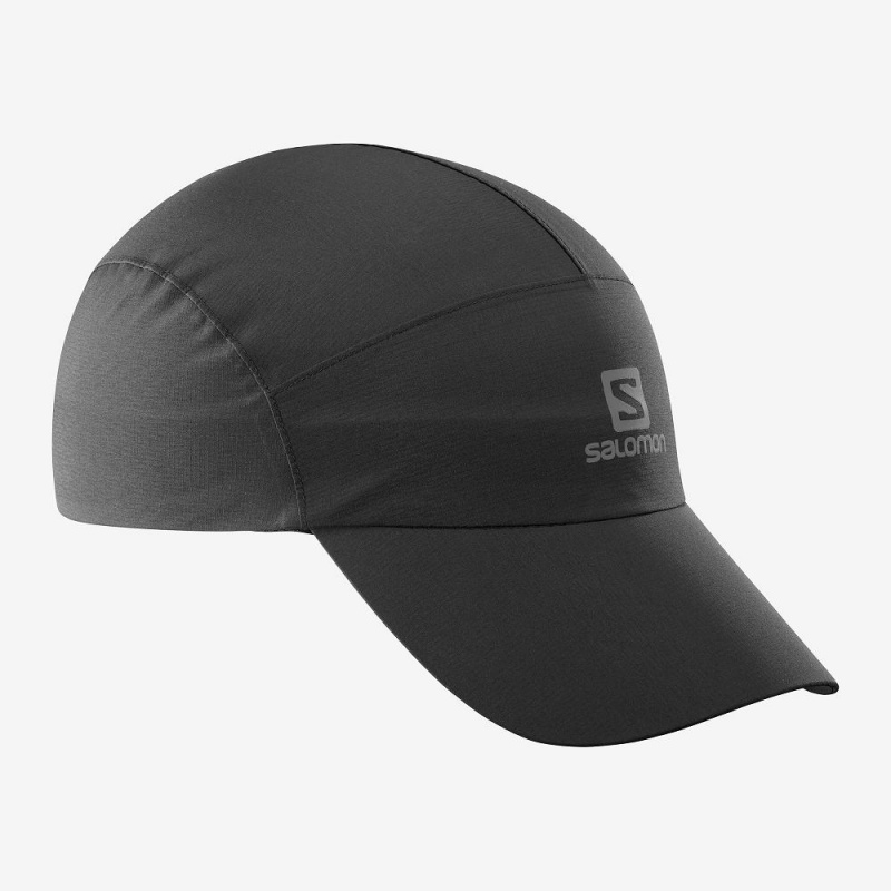 Salomon Wasserdichte Cap Kappen Schwarz | 65937-DBZF