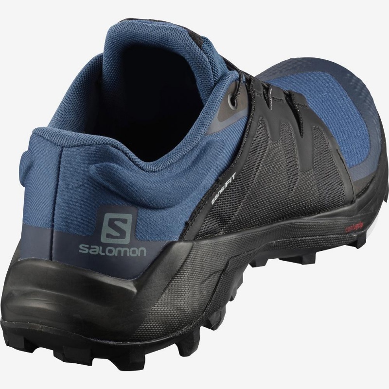 Salomon Wildcross Trailrunning Schuhe Navy | 10356-ZDLG