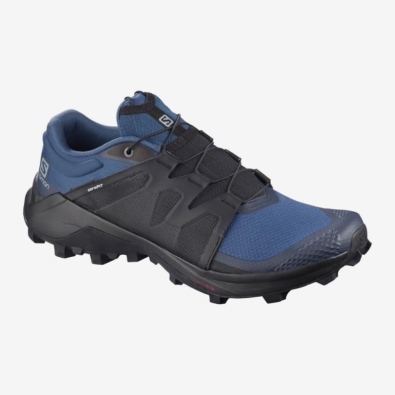 Salomon Wildcross Trailrunning Schuhe Navy | 10356-ZDLG