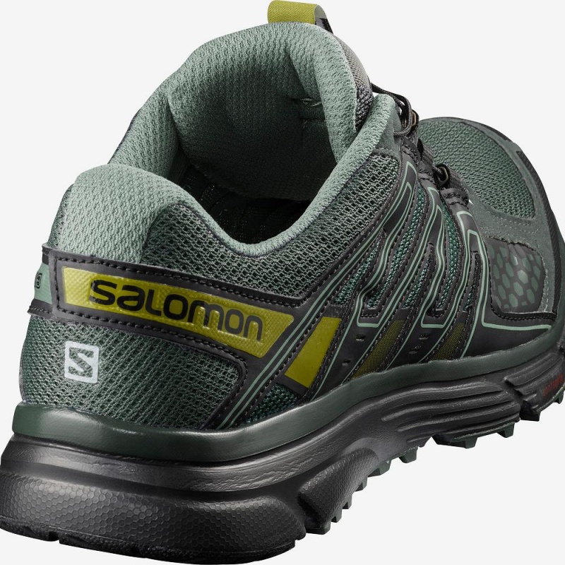 Salomon X-Mission 3 Trailrunning Schuhe Grün | 73420-PIJG