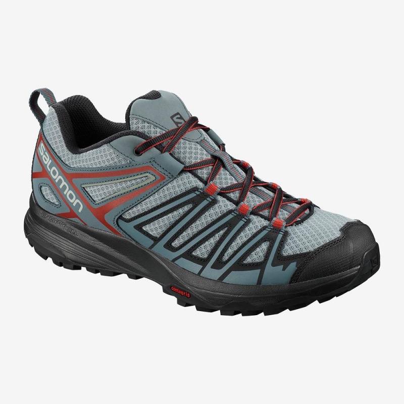 Salomon X Crest Trekking Grün | 95780-NBKL