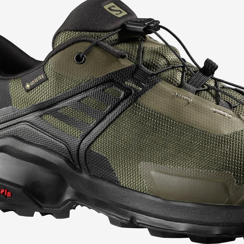 Salomon X Raise Gore-Tex Trekking Grün | 89130-YSIH