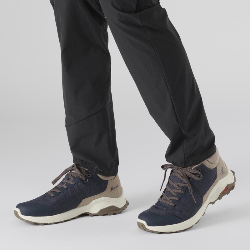 Salomon X Reveal Chukka Climasalomon Wasserdichte Winterstiefel Navy | 89657-CLNH