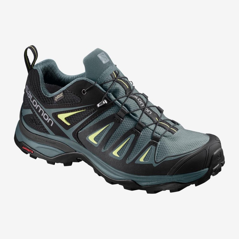 Salomon X Ultra 3 Gore-Tex Trekking Blau | 14357-MAWS