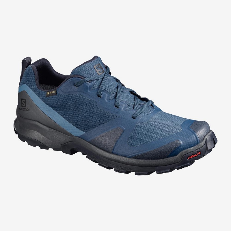 Salomon Xa Collider Gtx Trailrunning Schuhe Navy | 81697-XLNF