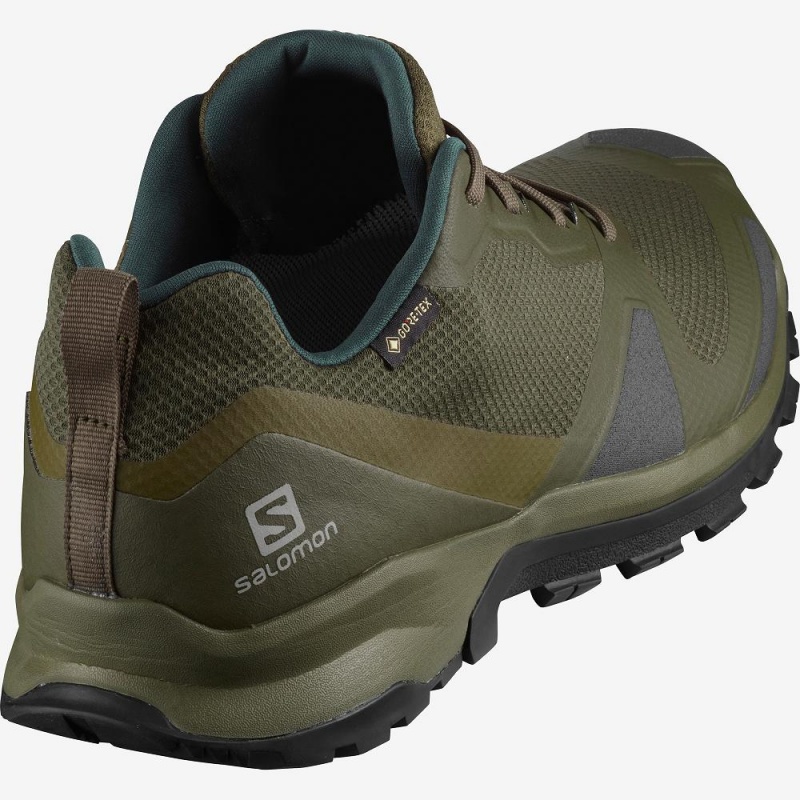 Salomon Xa Collider Gtx Trailrunning Schuhe Grün | 39642-XKVN