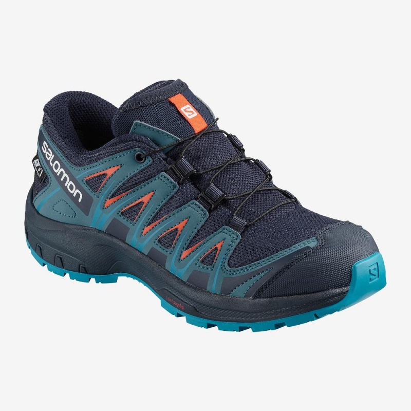 Salomon Xa Pro 3D Cswp J Trailrunning Schuhe Blau | 64521-IBXY