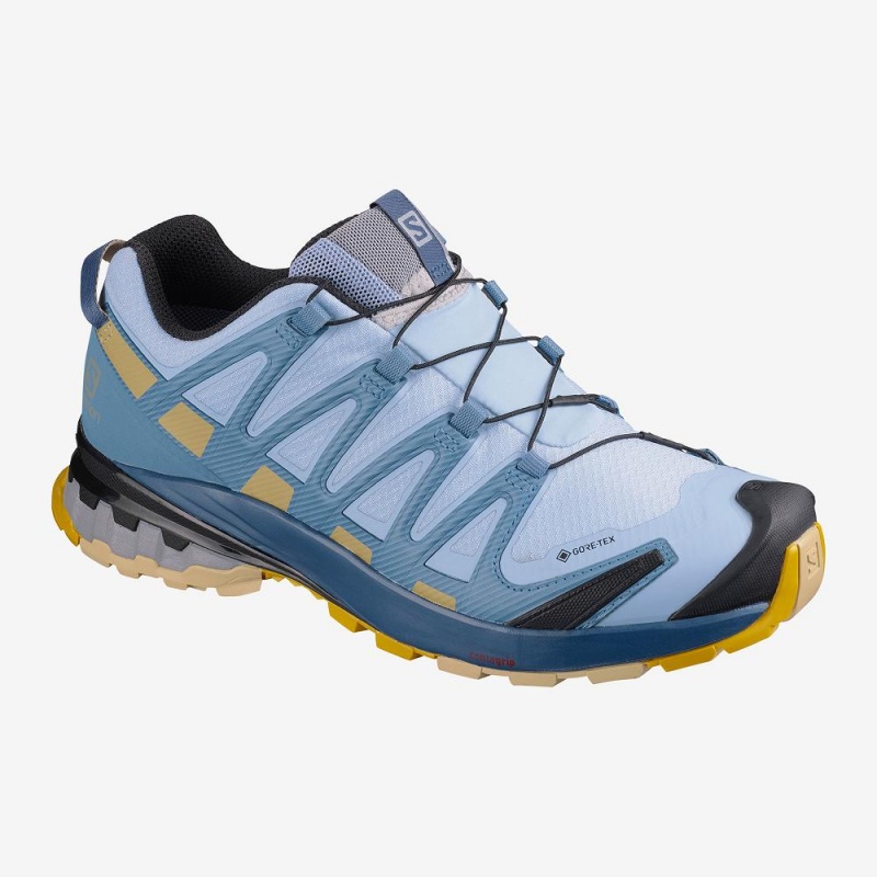 Salomon Xa Pro 3D V8 Gore-Tex Trailrunning Schuhe Blau | 90872-DBRO