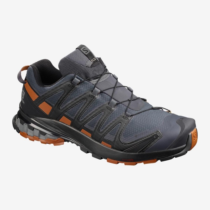 Salomon Xa Pro 3D V8 Gore-Tex Weite Trailrunning Schuhe Gray | 51863-UBDM