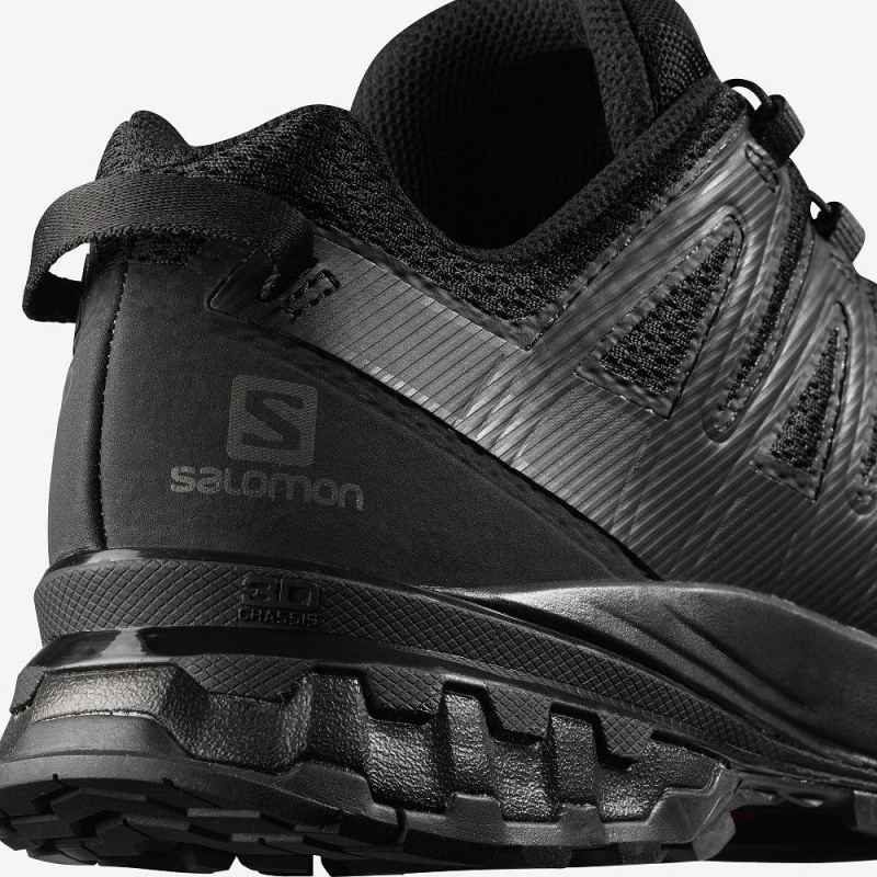 Salomon Xa Pro 3D V8 Weite Trailrunning Schuhe Schwarz | 82195-YUJQ